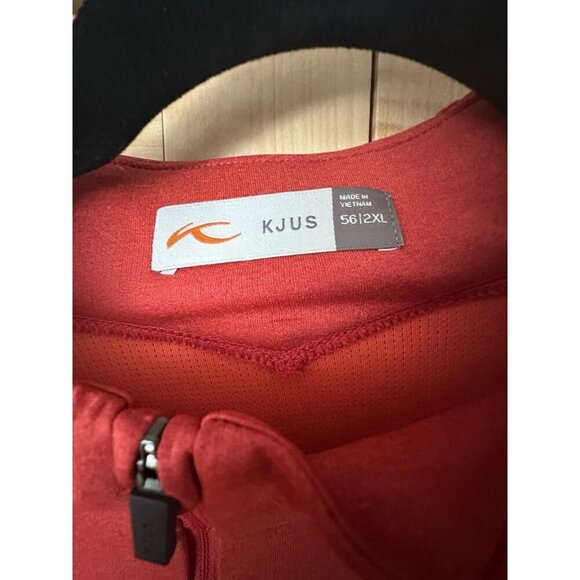 KJUS Kallen Half Zip Golf Shirt Mens 56 / XXL Long Sleeve UPF 50 - Picture 2 of 7